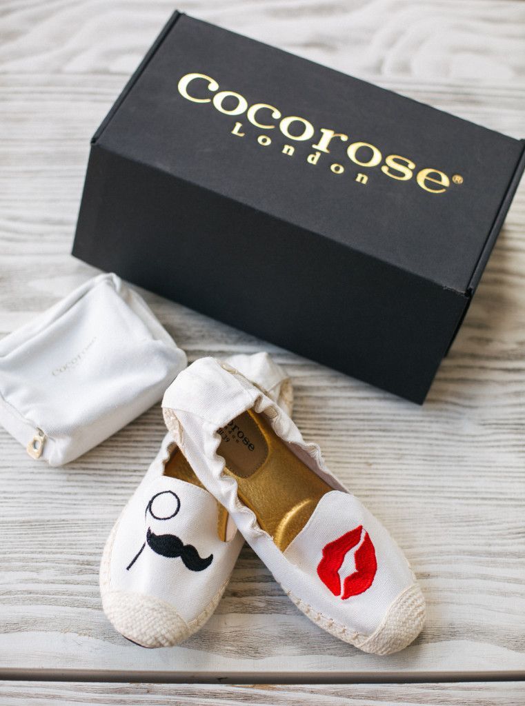 Cocorose London espadrile |Lips & Mustache | Cream of Scandinavia